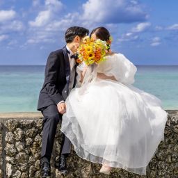 奄美大島　国直海岸　フォトウェディング