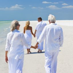 シニアカップル写真撮影