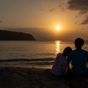 国直海岸 ２０２１年４月　国直海岸