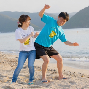 国直海岸 ２０２１年４月　国直海岸